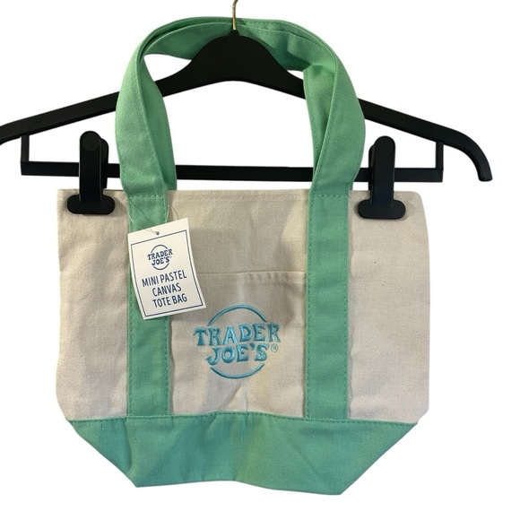 Trader Joe’s LIMITED EDITION CANVAS TOTE BAG New with Tag - Picture 1 of 9